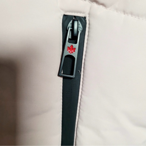 NWT Canada Weathergear Quilted Maxi Puffer Long Coat in Light Pink, Size Large - Picture 15 of 15